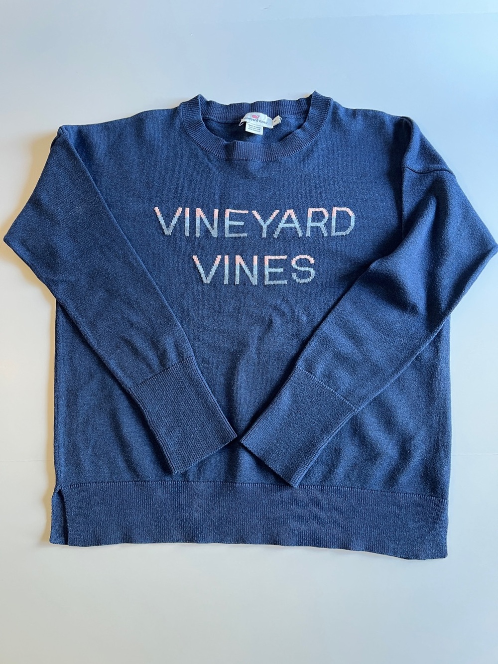 Vineyard Vines Limited Edition Cotton Blend Crewneck Sweater Women's XS Rare - Picture 11 of 11